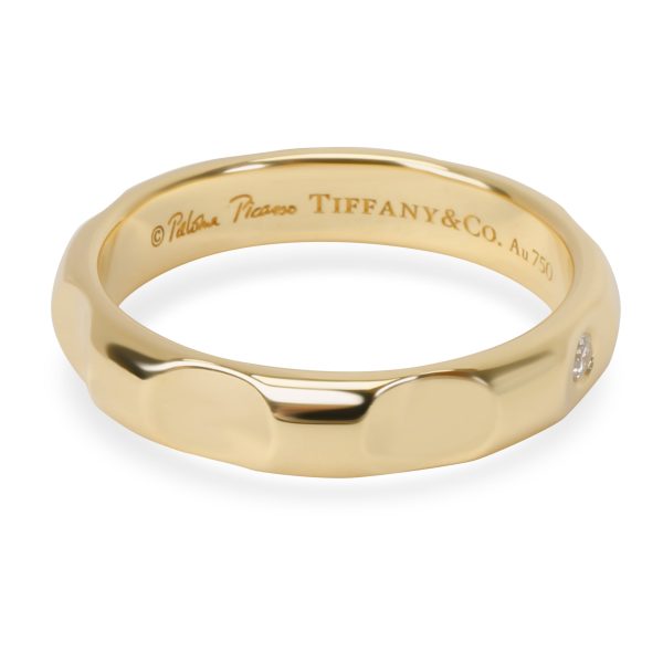 099249 sv d5385ce3 edd8 4df1 96df 9b48eab69184 Tiffany Co Paloma Picasso Groove Diamond Band in 18K Yellow Gold 002 CTW