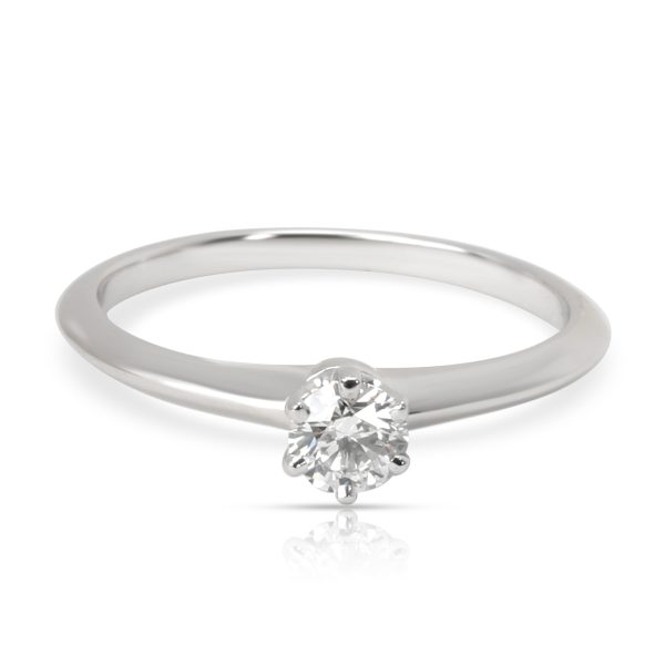 Tiffany Co Tiffany Co Classic Diamond Solitaire Ring in Platinum H VS 023 CTW