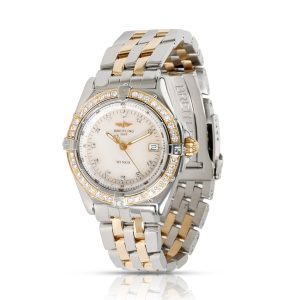 Breitling Wings D67350 Womens Watch in 18kt Stainless SteelYellow Gold Cart