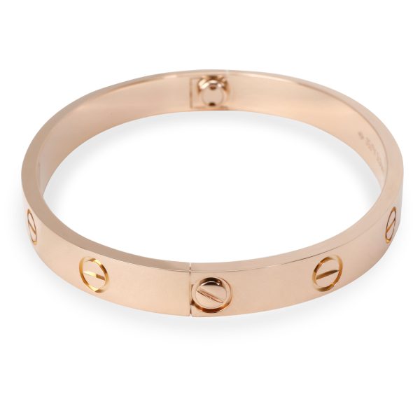 099315 sv Cartier LOVE Bangle in 18K Rose Gold Size 16