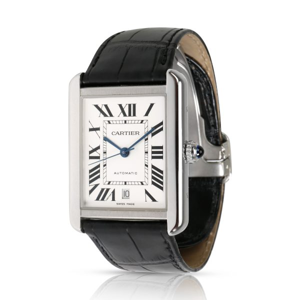 Cartier Tank Solo XL W5200027 Mens Watch in Stainless Steel Cartier Tank Solo XL W5200027 Mens Watch in Stainless Steel