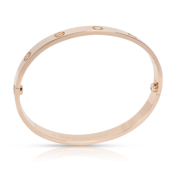 099441 pv cf25d16f cfc2 433b 9c4a 46550f69e4e5 Cartier LOVE Bracelet in 18K Rose Gold Size 19