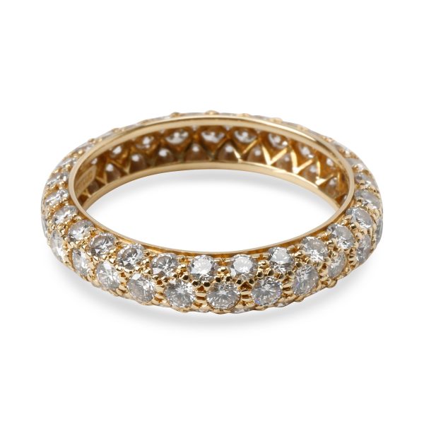 099450 sv 72c74e31 039b 4c7e aa57 f27b2cbf702e Tiffany Co Pave Diamond Eternity Band in 18K Yellow Gold 18 CTW