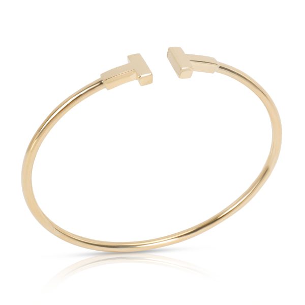 099476 pv Tiffany Co T Wire Bracelet in 18K Yellow Gold