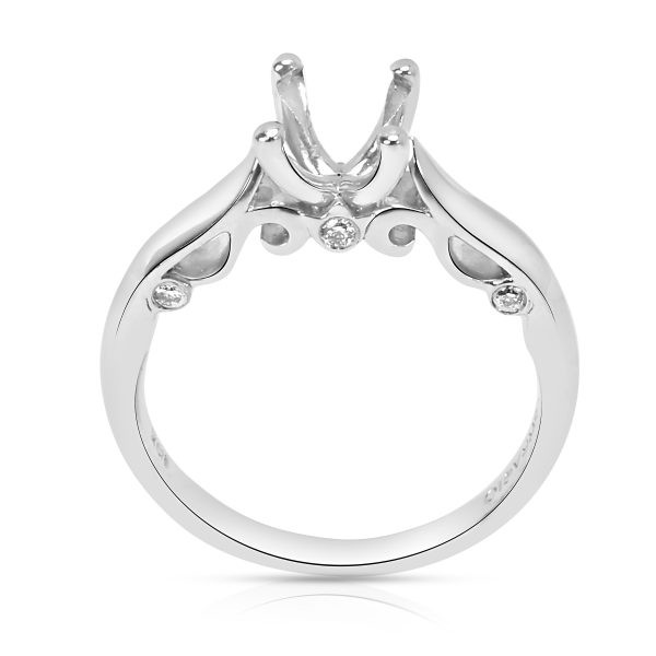 099542 pv 4568a803 0514 4cac b0e8 5defa1bf24b7 Verragio Insignia Diamond Engagement Ring Setting in 18K White Gold