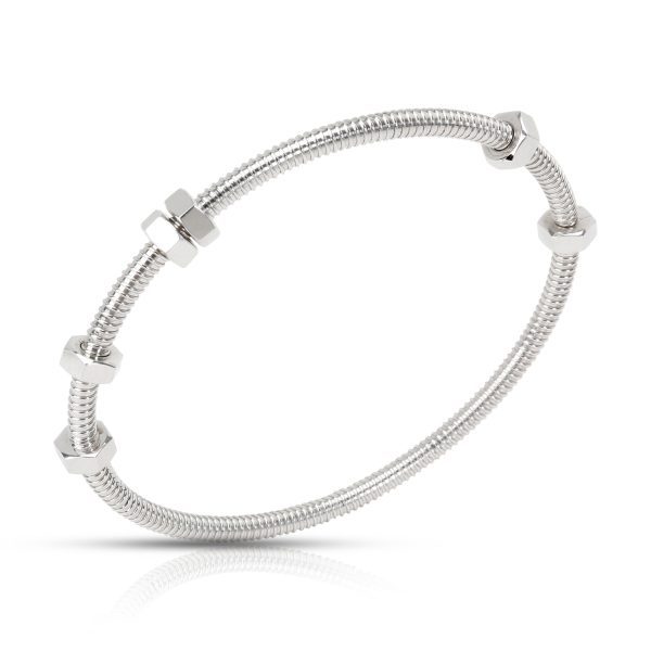 099642 pv 66e2df52 ffd8 44cc a1e1 d5604a8a8aa6 Cartier Ecrou Bangle in 18K White Gold Size 19