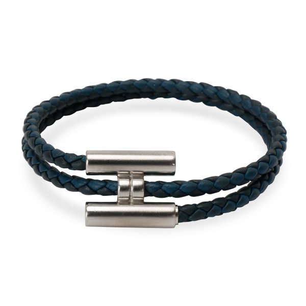 Hermes Double Tour Goliath Bracelet in Palladium Hermes Double Tour Goliath Bracelet in Palladium