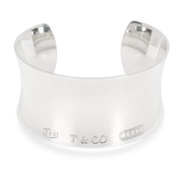 Tiffany Co 1837 Cuff in Sterling Silver 30 mm wide Tiffany Co 1837 Cuff in Sterling Silver 30 mm wide