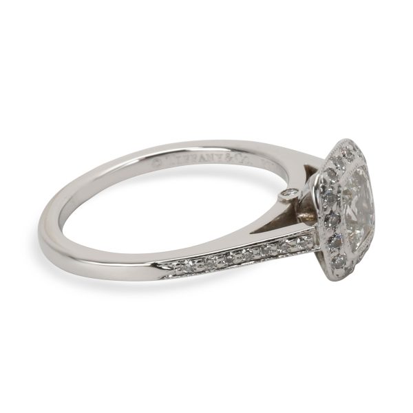 099681 sv 633d075a 9b5e 4d72 96ec bea3bcfa134f Tiffany Co Legacy Diamond Diamond Engagement Ring in Platinum H VS1 095 CTW