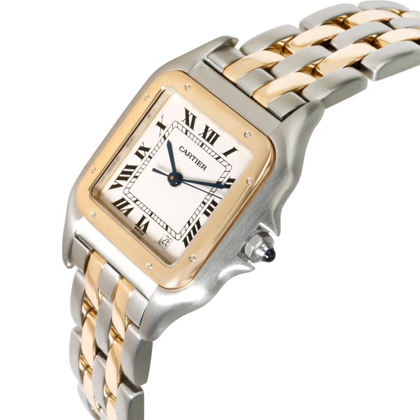 099684 lv ce01dce1 73ab 4f62 adfe c034b67cdf8d Cartier Panther W25028B6 Unisex Watch in 18kt Stainless SteelYellow Gold