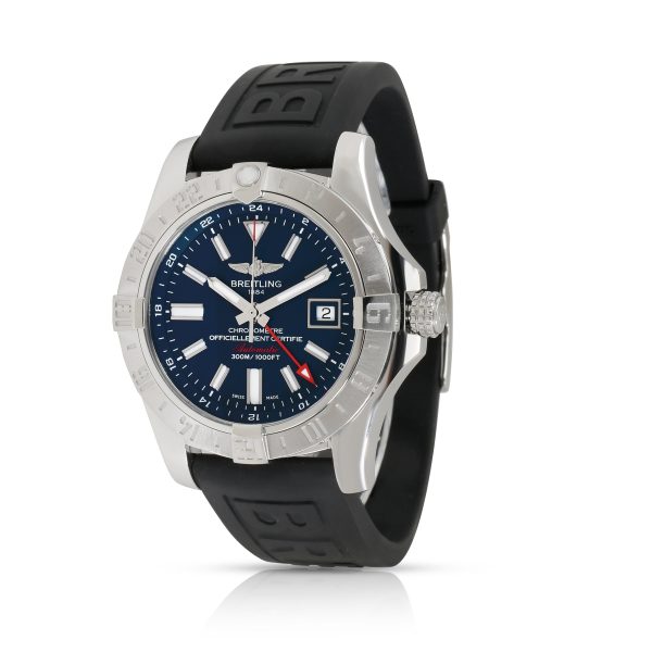 Breitling Avenger II GMT A32390 Mens Watch in Stainless Steel Breitling Avenger II GMT A32390 Mens Watch in Stainless Steel