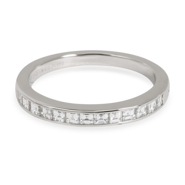 Tiffany Co Tiffany Co Channel Asscher Diamond Wedding Band in Platinum 036 CTW