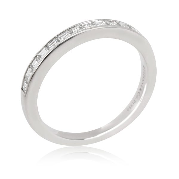 Tiffany Co Channel Asscher Diamond Wedding Band in Platinum 036 CTW Tiffany Co Channel Asscher Diamond Wedding Band in Platinum 036 CTW