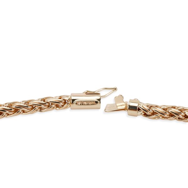 099791 clasp 433c5c2a 8b3d 4c53 bc33 16d24714bd8a Tiffany Co Vintage Rope Bracelet in 14K Yellow Gold