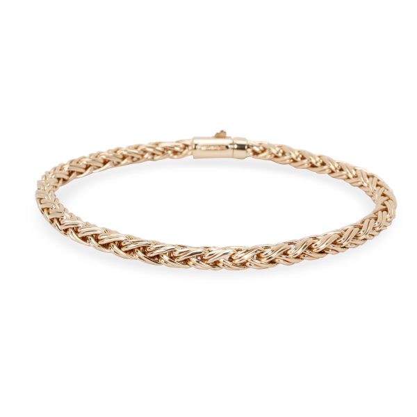 Tiffany Co Vintage Rope Bracelet in 14K Yellow Gold Tiffany Co Vintage Rope Bracelet in 14K Yellow Gold