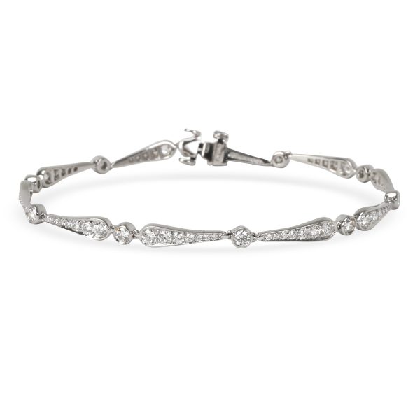 Tiffany Co Jazz Diamond Bracelet in Platinum 17 CTW Tiffany Co Jazz Diamond Bracelet in Platinum 17 CTW