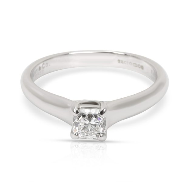 Tiffany Co Lucida Diamond Engagement Ring in Platinum G VS1 036 CTW Tiffany Co Lucida Diamond Engagement Ring in Platinum G VS1 036 CTW