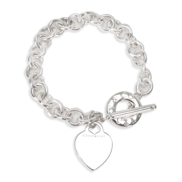 Tiffany Co Heart Toggle Bracelet in Sterling Silver Tiffany Co Heart Toggle Bracelet in Sterling Silver