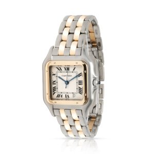 Cartier Panther 187949 Unisex Watch in 18kt Stainless SteelYellow Gold Louis Vuitton Handbag Monogram Implant On The Go GM