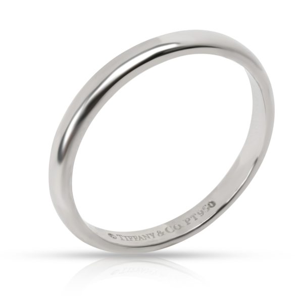 Band Platinum Tiffany Co 2mm Wedding Band in Platinum