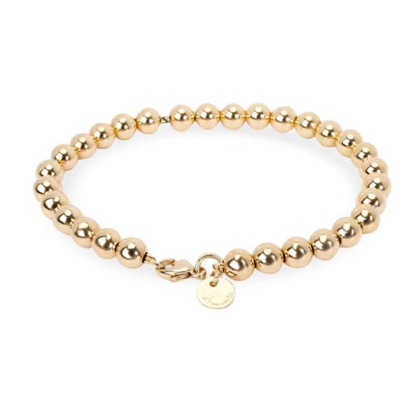 099959 bv e5298a4f 6841 4397 b5c1 04d22d7bd97e Tiffany Co Tiffany Hardware Ball Bracelet in 18K Yellow Gold