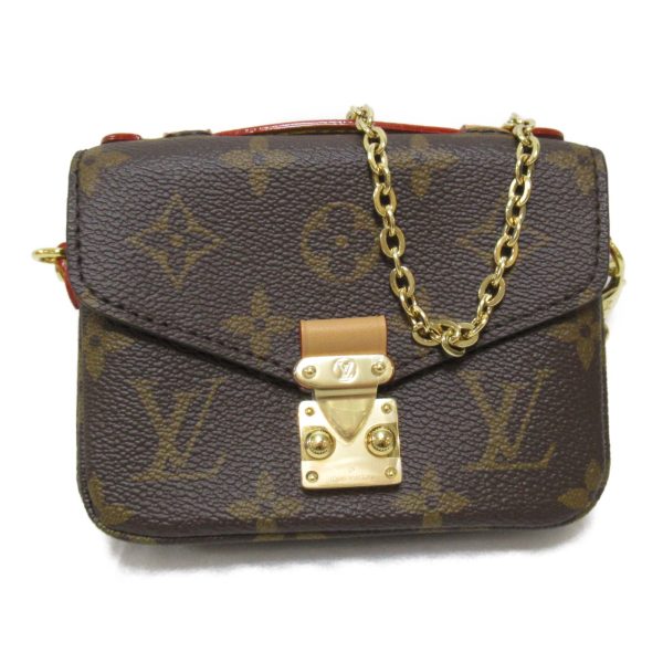 1 Louis Vuitton Micro Metis Shoulder Bag Canvas Brown