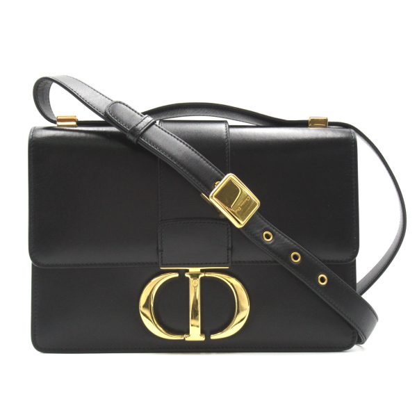 1 Dior Montaigne 30 Shoulder Bag Calf Black