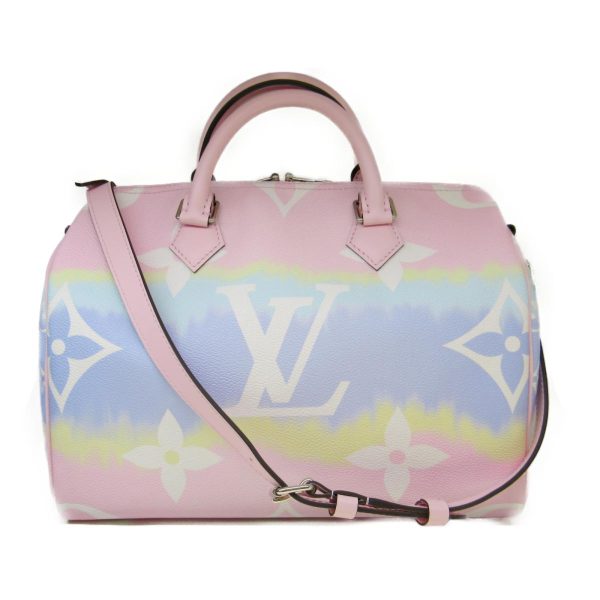 1 Louis Vuitton Escale Speedy Bandouliere 30 Shoulder Bag Pastel