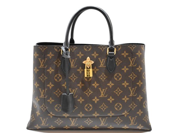 1 Louis Vuitton Flower Tote Monogram Monogram Canvas Tote Bag Handbag