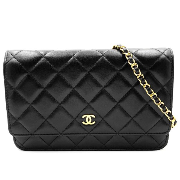 1 Chanel Chain Matelasse Mini Shoulder Bag Coco Mark Wallet Bag Crossbody