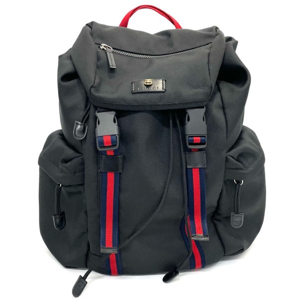 1 Gucci Backpack Capacity Bag Black