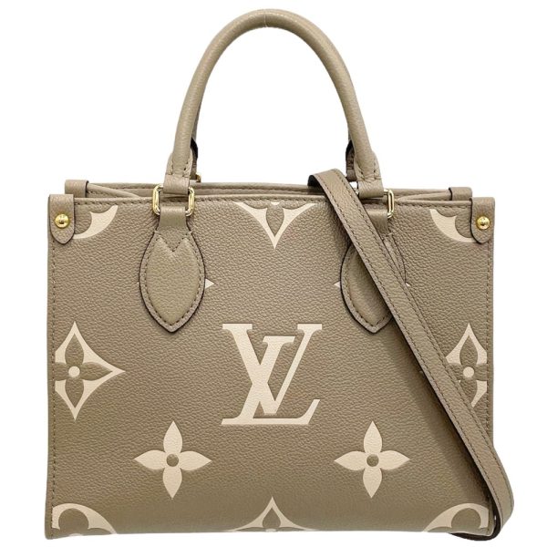 1 Louis Vuitton Empreinte Creme Onthego PM Beige