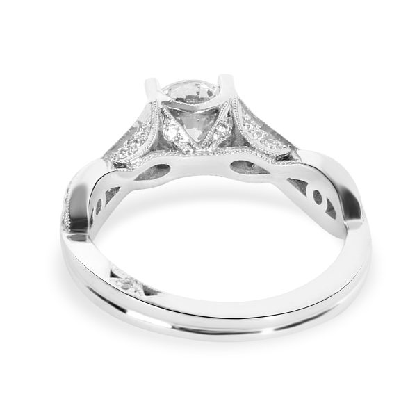 Rings Tacori Diamond Engagement Ring Setting in 18K White Gold 046 CTW