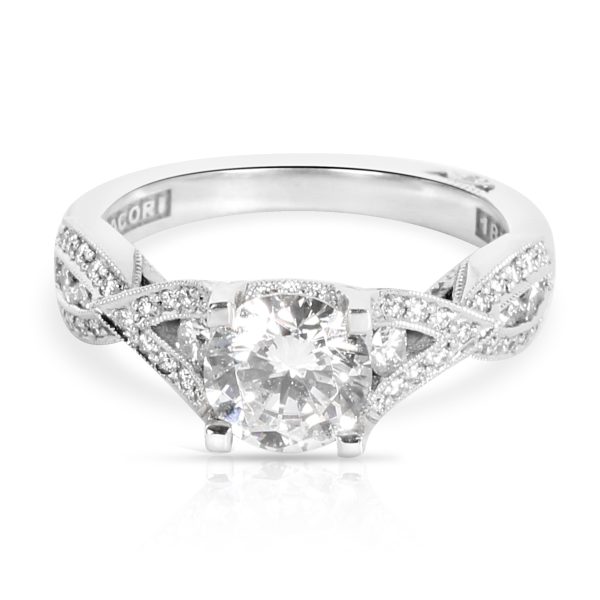 Tacori Tacori Diamond Engagement Ring Setting in 18K White Gold 046 CTW