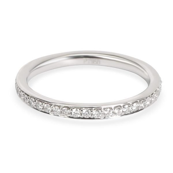 Gemma by WP Diamonds Stackable Round Cut Diamond Eternity Band in Platinum 036 CTW