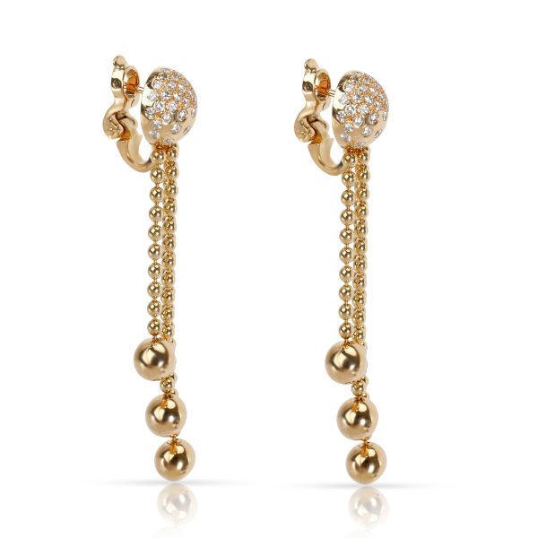 100513 sv 6c6a54c9 9491 420b 98c3 73fe7d43ecc0 Cartier Draperie Diamond Earrings in 18K Yellow Gold 075 CTW