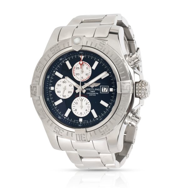 Breitling Super Avenger II A13371 Mens Watch in Stainless Steel Breitling Super Avenger II A13371 Mens Watch in Stainless Steel