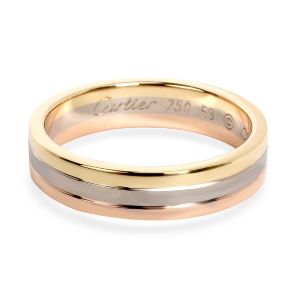 Rings Cartier Trinity Band in 18K 3 Tone Gold 5mm