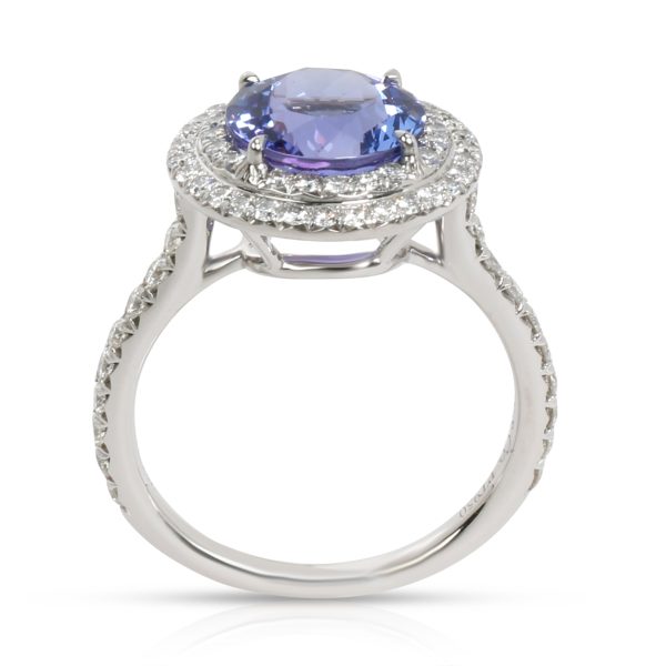 100615 pv 19981655 041f 4241 9610 bff6dfa26a3a Tiffany Co Soleste Tanzanite Diamond Halo Ring in Platinum 048 CTW