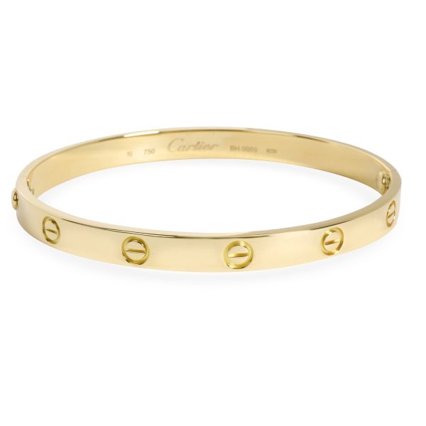 Cartier LOVE Bracelet in 18K Yellow Gold Size 19 Cartier LOVE Bracelet in 18K Yellow Gold Size 19