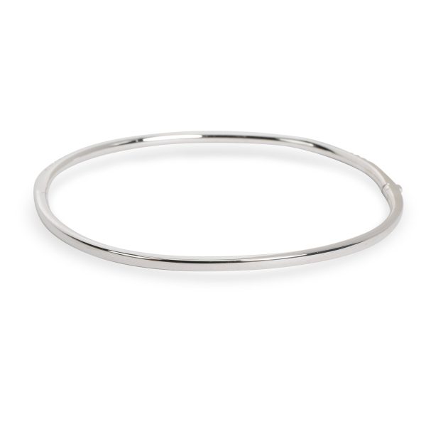 100704 bv 4c4f5b12 9fa1 4c26 ae9e 046554c07890 Nicole Rose Halfway Diamond Oval Bangle in 18K White Gold 075 CTW