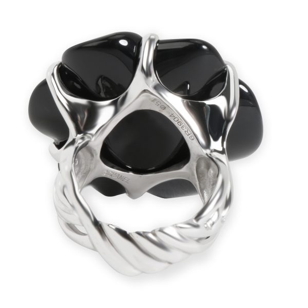 100757 bv 93571b82 4a6f 42b9 ad15 10adbab2d043 Chanel Camelia Black Ceramic Flower Ring in 18K White Gold