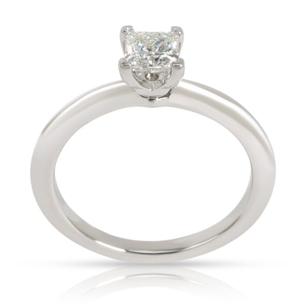 100770 pv Tiffany Co Princess Diamond Engagement Ring in Platinum I VS2042 CTW