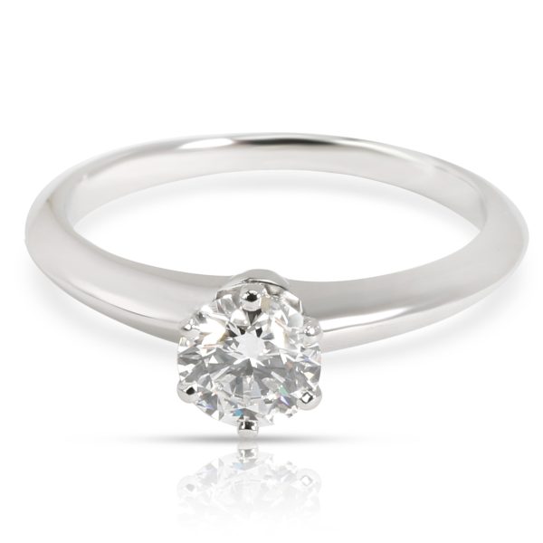 Tiffany Co Tiffany Co Classic Solitaire Diamond Engagement Ring in Platinum D IF 058CTW