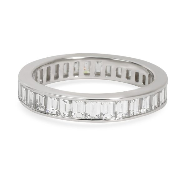 Tiffany Co Channel Baguette Diamond Eternity Band in Platinum 264 CTW Tiffany Co Channel Baguette Diamond Eternity Band in Platinum 264 CTW