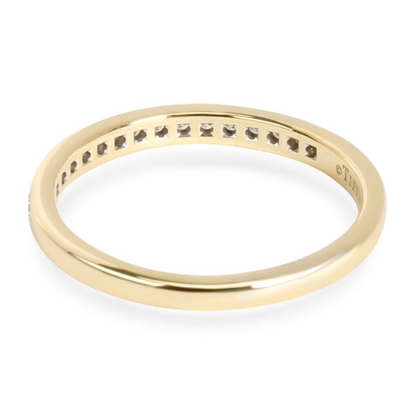 Rings Tiffany Co 17 Stone Diamond Wedding Band in 18K Yellow Gold 018 CTW