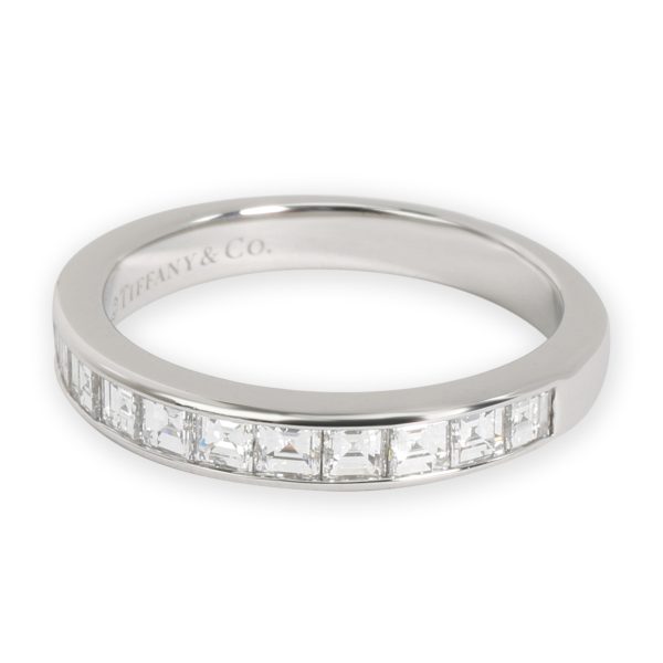 Tiffany Co Tiffany Co 9 Stone Asscher Diamond Band in Platinum 1 CTW