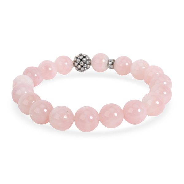 Lagos 10 mm Rose Caviar Bead Bracelet in Sterling Silver Lagos 10 mm Rose Caviar Bead Bracelet in Sterling Silver