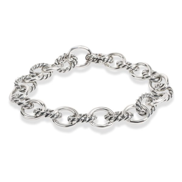 David Yurman Medium Oval Link Bracelet in Sterling Silver David Yurman Medium Oval Link Bracelet in Sterling Silver