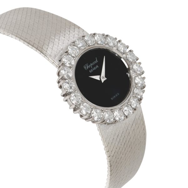 101017 rv Chopard Dress 5045 1 Womens Watch in 18kt White Gold